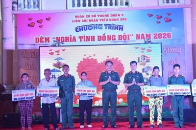 An Giang: Trung đoàn 3 kết nối yêu thương - 'Nghĩa tình đồng đội'