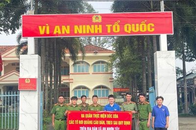 TP.HCM: Công an xã An Nhơn Tây triển khai biện pháp giữ vững an ninh trật tự