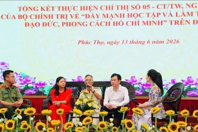 Xã Phúc Thọ tổng kết công tác thực hiện Chỉ thị 05