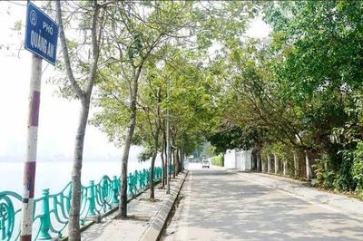 Hà Nội đề xuất mở rộng đường ven Hồ Tây