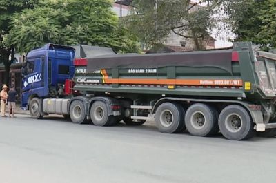 Chấn chỉnh hoạt động vận tải vật liệu xây dựng, đảm bảo ATGT