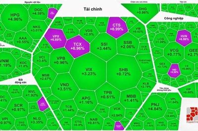 VN-Index tăng trở lại, áp sát mốc 1.800 điểm