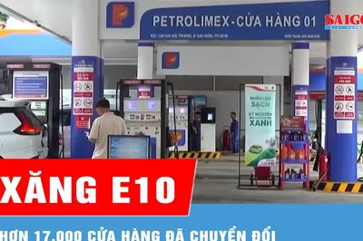 Hơn 17.000 cửa hàng đã chuyển đổi sang kinh doanh xăng E10