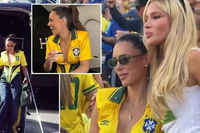 Bạn gái Neymar hút mọi ánh nhìn trên khán đài World Cup 2026