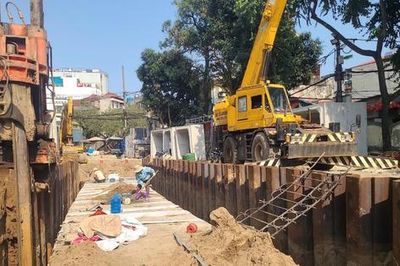 Hà Nội tăng tốc hoàn thiện các công trình chống ngập khẩn cấp trước mùa mưa