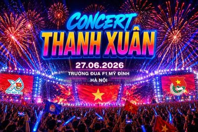 Bùng nổ cảm xúc ở concert Thanh xuân 2026