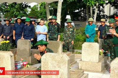 Thanh Hóa lấy mẫu hài cốt 32 liệt sĩ chưa xác định danh tính để giám định ADN