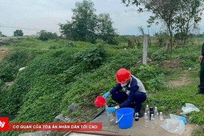 Triệt phá đường dây gây ô nhiễm môi trường, nhận hối lộ tại Khu công nghiệp Quang Minh