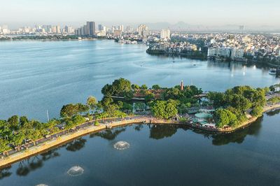 Hồ Tây sẽ có đường ven hồ mở rộng bằng cầu cạn trên mặt nước
