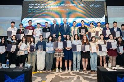 34 học sinh Việt Nam xuất sắc bắt đầu hành trình học tập tại New Zealand
