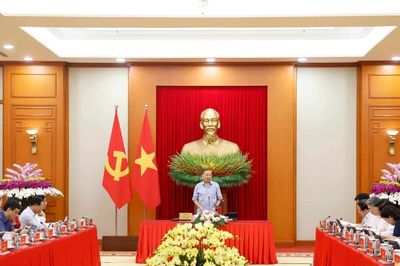 Tổng Bí thư, Chủ tịch nước làm việc với ngành Giáo dục và Đào tạo