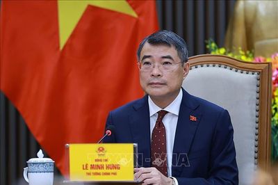 Thủ tướng Lê Minh Hưng điện đàm với Thủ tướng Trung Quốc Lý Cường