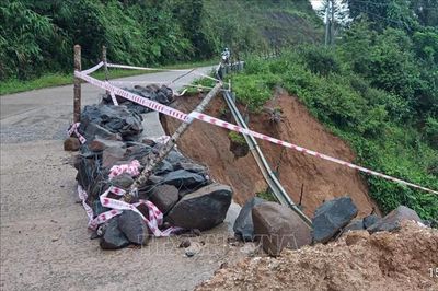 Quảng Ngãi: Chậm tiến độ, đơn vị thi công bị 'tuýt còi'