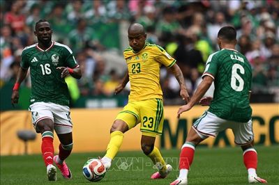 World Cup 2026: Đội tuyển Nam Phi nỗ lực vực dậy sau trận thua mở màn