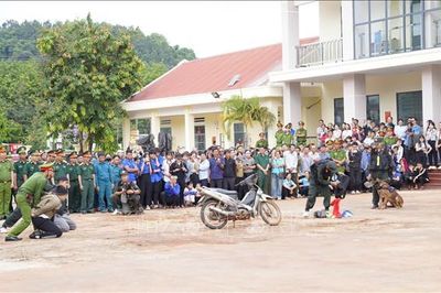 Xây dựng tuyến biên giới Việt Nam - Campuchia an toàn, không có tội phạm và tệ nạn ma túy