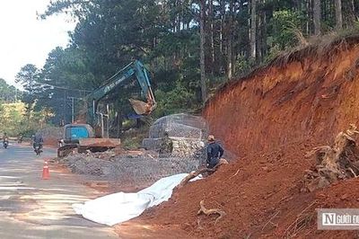 Không để giao thông bị cô lập khi mưa bão, Lâm Đồng chủ động ứng phó