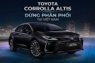 Toyota Altis chính thức dừng phân phối tại Việt Nam