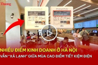 Nhiều điểm kinh doanh ở Hà Nội vẫn 'xả lạnh' giữa mùa cao điểm
