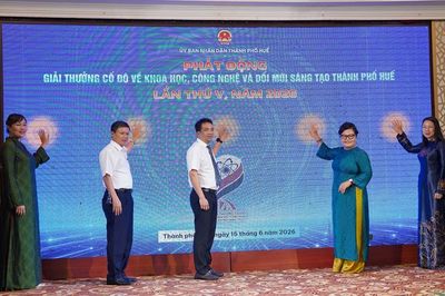 Huế phát động Giải thưởng Cố đô về khoa học và công nghệ
