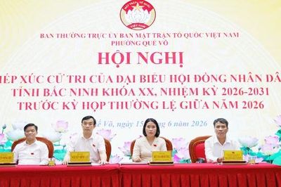 Đại biểu HĐND tỉnh Bắc Ninh tiếp xúc cử tri phường Quế Võ