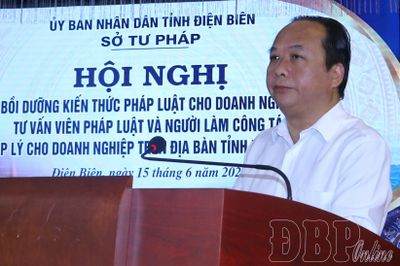 Bồi dưỡng kiến thức pháp luật cho doanh nghiệp và người hỗ trợ pháp lý