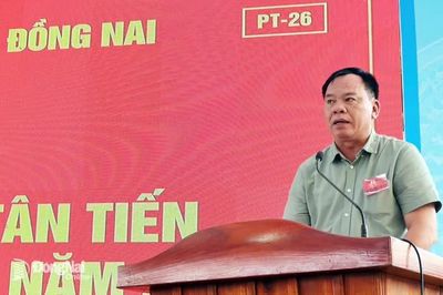 Khai mạc diễn tập tác chiến xã Tân Tiến trong khu vực phòng thủ năm 2026