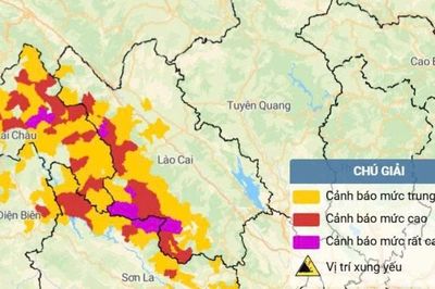 CẢNH BÁO: Mưa lớn cục bộ, dông, lốc, sét, mưa đá trên địa bàn tỉnh Lào Cai