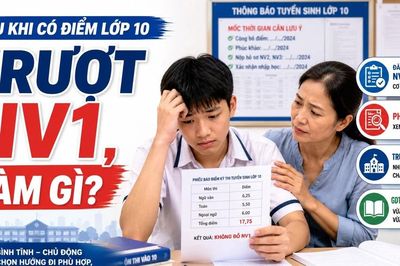 Có điểm thi lớp 10: Trượt nguyện vọng 1, thí sinh nên làm gì?