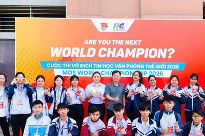 Học sinh Lâm Đồng đạt 7 giải thưởng tại đấu trường Tin học văn phòng thế giới