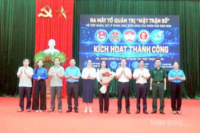 Bắc Quang ra mắt mô hình Tổ quản trị 'Mặt trận số'