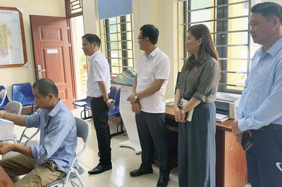 Giám sát công tác tiếp công dân tại xã Bạch Thông và Thanh Thịnh