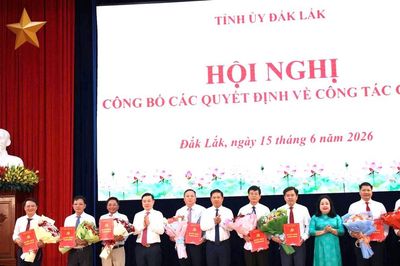 Đắk Lắk: Giám đốc Sở Xây dựng Cao Đình Huy được bổ nhiệm Giám đốc Sở Tài chính