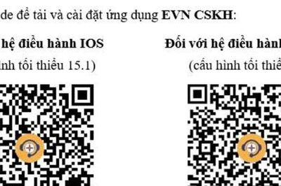 Từ ngày 15/6, EVN vận hành thử nghiệm ứng dụng 'EVN CSKH' dùng chung cho toàn bộ khách hàng