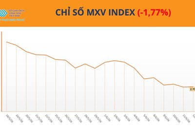 Thị trường hàng hóa: Chỉ số MXV-Index đánh mất 1,8%