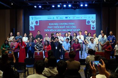 Thành phố Hà Nội thúc đẩy các hoạt động sáng tạo trên nền di sản