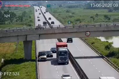 Dừng xe trên cao tốc trái quy định bị phạt thế nào?