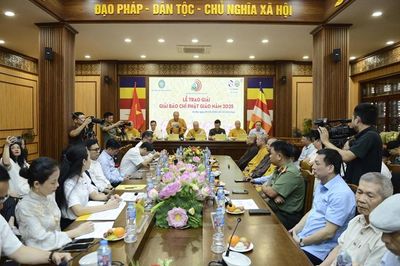 Sứ mệnh cao cả của người làm báo Phật giáo