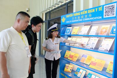 Lạng Sơn: Kiểm soát hiệu quả nguy cơ dịch bệnh xâm nhập qua cửa khẩu