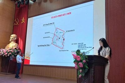 Hà Nội: Phường Tây Hồ dự kiến giảm từ 67 xuống 35 tổ dân phố