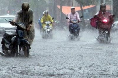 Các khu vực mưa lớn ở miền Bắc trong 2 ngày tới
