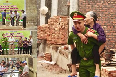 Lời hứa trước mùa bão: Hai tháng, hai nếp nhà và những giọt mồ hôi áo xanh trên đất khó