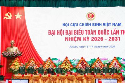Khai mạc phiên thứ nhất Đại hội đại biểu toàn quốc Hội Cựu chiến binh Việt Nam
