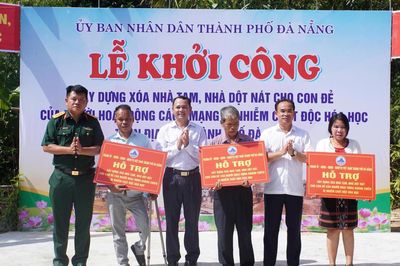 Đà Nẵng: Khởi công nhà ở cho con nạn nhân chất độc da cam