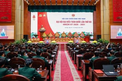 Khai mạc phiên thứ nhất Đại hội đại biểu toàn quốc Hội Cựu chiến binh Việt Nam lần thứ VIII