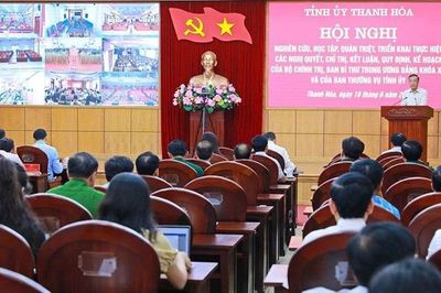 Thanh Hóa: Hơn 40 nghìn đại biểu quán triệt, triển khai thực hiện các nghị quyết