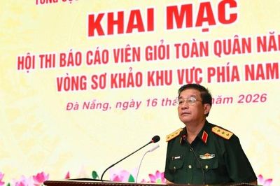 Khai mạc Hội thi Báo cáo viên giỏi toàn quân năm 2026 khu vực phía nam
