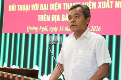 Bí thư Tỉnh ủy Quảng Ngãi đối thoại với đại diện thanh niên xuất ngũ