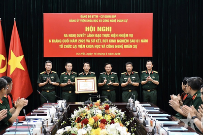 Tiếp tục khẳng định vai trò đơn vị nghiên cứu phát triển khoa học-công nghệ tiên tiến, chuyên sâu, đa ngành
