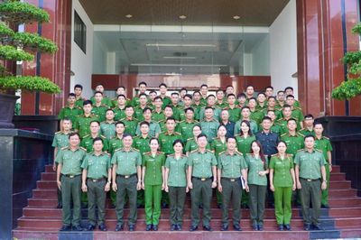 Lãnh đạo Công an TP Đà Nẵng gặp mặt, động viên đội tuyển dự Hội thi Quân sự, võ thuật và thể thao CAND năm 2026