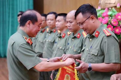 170 CBCS Công an TP Đà Nẵng tranh tài hội thi kiến thức nghiệp vụ an ninh